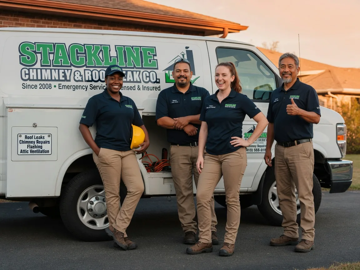 Chimney flashing repair company in Siloam, GA